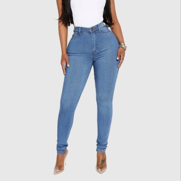 Fashion Nova "Precious Fit" High Waisted Skinny Jean -best seller- Rare - Picture 7 of 16